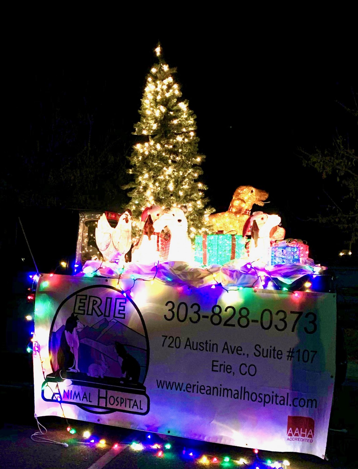 Town of Erie Parade of Lights Float